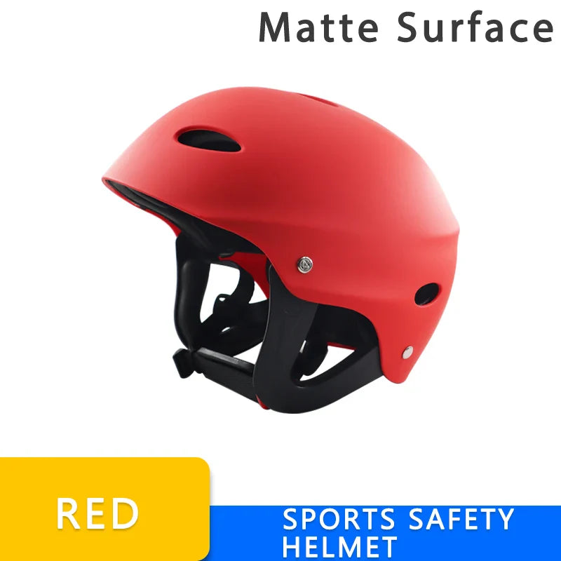 15-Color Certification Water Sport Helmet - Kayak, Rafting, Skateboard, Sailing, Surfing & Drifting Helmet for Water Sports