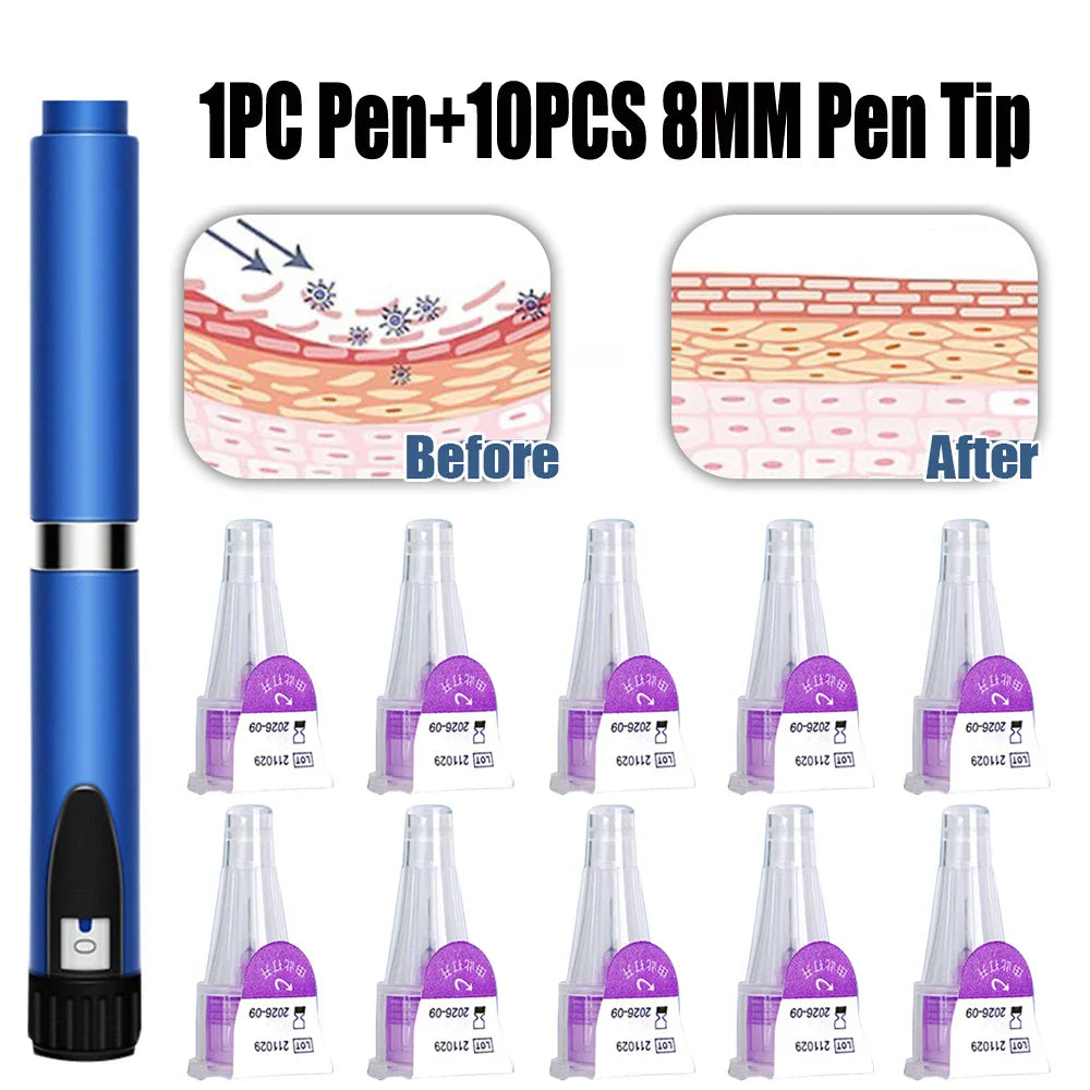 Magic Tattoo Pen 3ml Empty Cartridges – Compatible with Lilly Insulin Injection Pen for Medical & Aesthetic Use