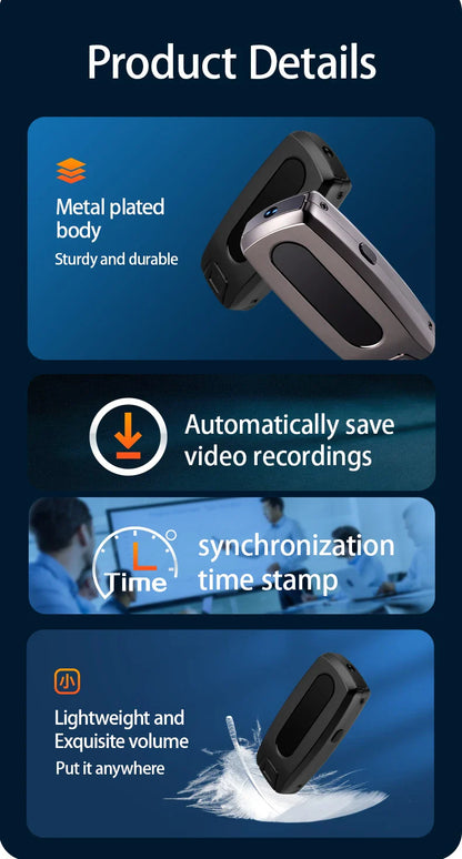 2025 New 1080P Portable Mini Camera – Compact Integrated Recording Device