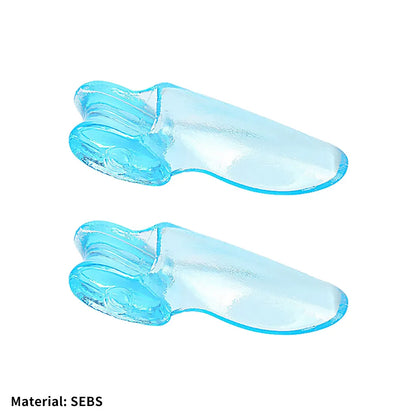 Silicone Toe Separator & Finger Protector – Gel Orthopedic Bunion, Hallux Valgus Corrector, Pedicure Spacer for Feet Care