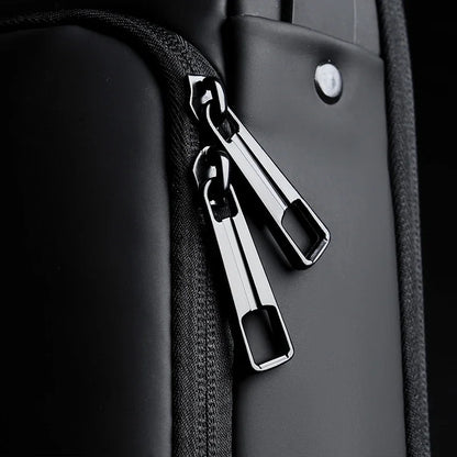 Designer Multifunction Anti-Theft USB Shoulder Bag – Travel Crossbody Messenger Sling Chest Bag for Men, Luxury Brand