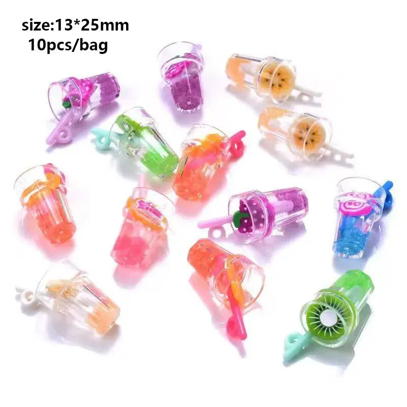 10Pcs Simulation Sunflower Charms 25/30mm for DIY Earrings, Necklace & Jewelry Making Accessories