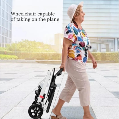 Lightweight Mobility Wheelchair – Medical-Grade Chair for Elderly & Disabled Adults