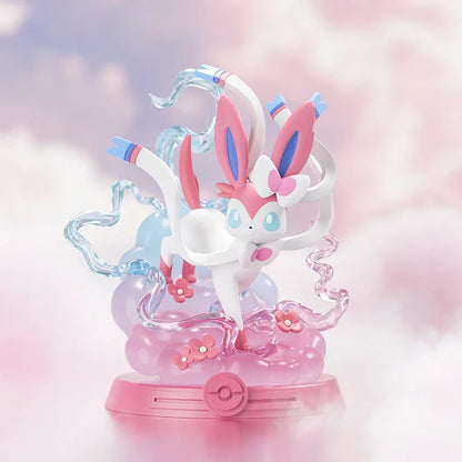 9-Pack Monster Blind Box PVC Action Dolls — Adventure Eevee, Sylveon & Umbreon Surprise Toy Collectibles, Gift for Kids