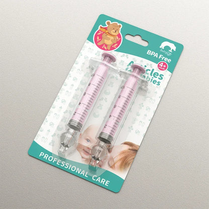 10ML/20ML Baby Nasal Aspirator Syringe – Gentle Nose Cleaner & Nasal Washer for Children with Rhinitis
