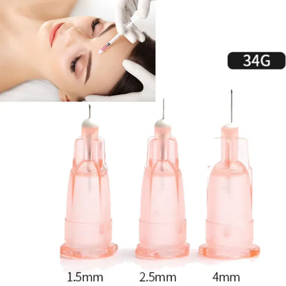1ml Luer Syringes Kit with 30G–34G Needles (2.5–4mm) – Sharp Precision Injection & Tattoo Tool Set