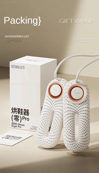 Xiaomi Sothing Zero Pro Shoe Dryer – Quick Drying, Sterilizing & Deodorizing with Timer | Ideal for Students & Adults