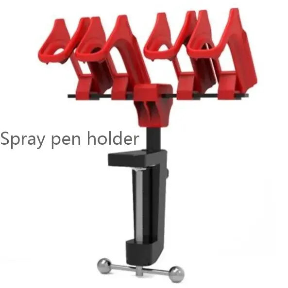 DSPIAE PT-AB Wash-Free Airbrush Set with Marker Rack – Quick Paint Change Tool for Gundam Models, Scale Model Painting & DIY Hobby Craft Tools
