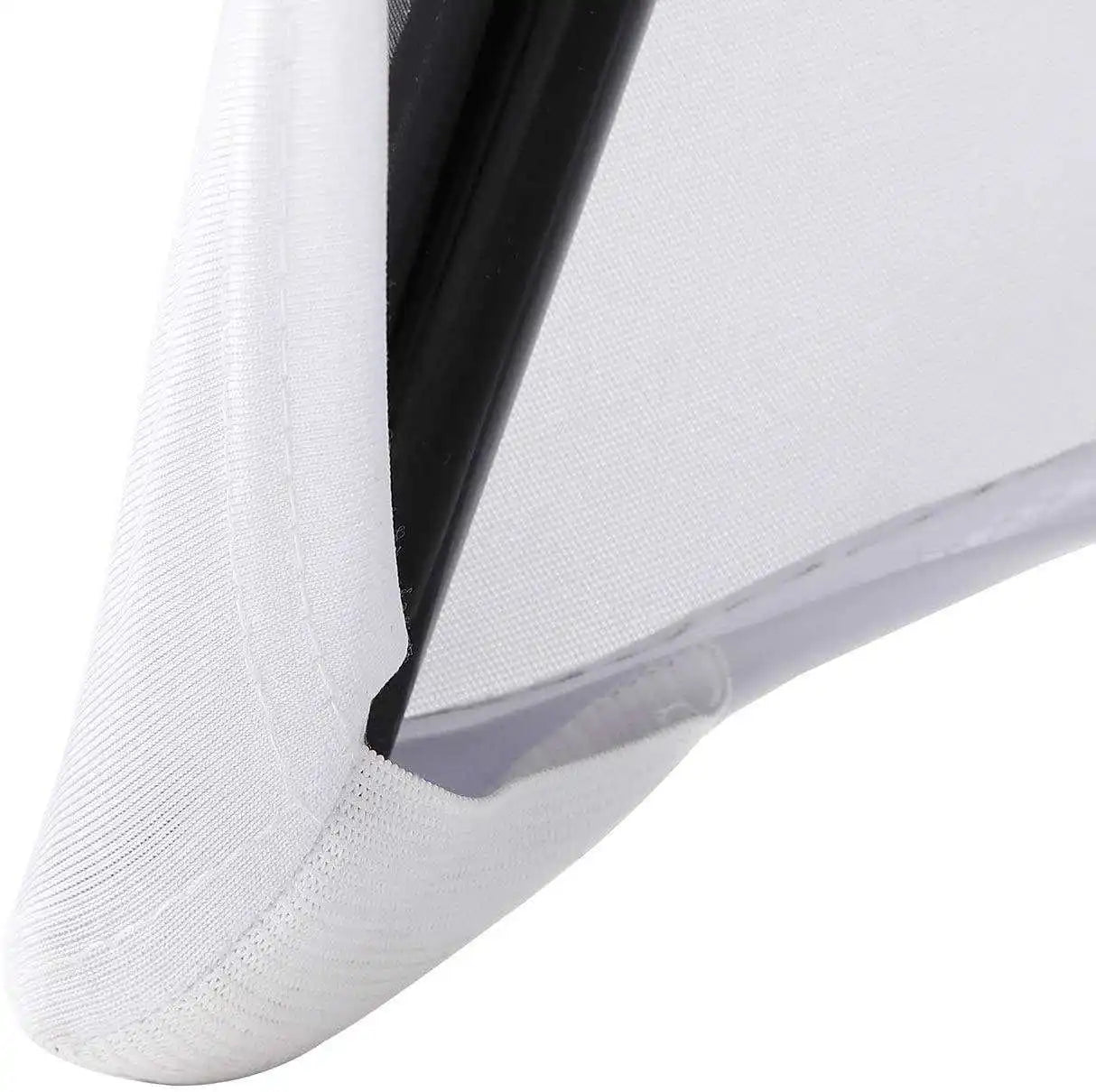 READOR White Spandex Chair Covers – 30/50/100Pcs Stretch Slipcovers for Wedding, Party & Banquet Folding Chairs