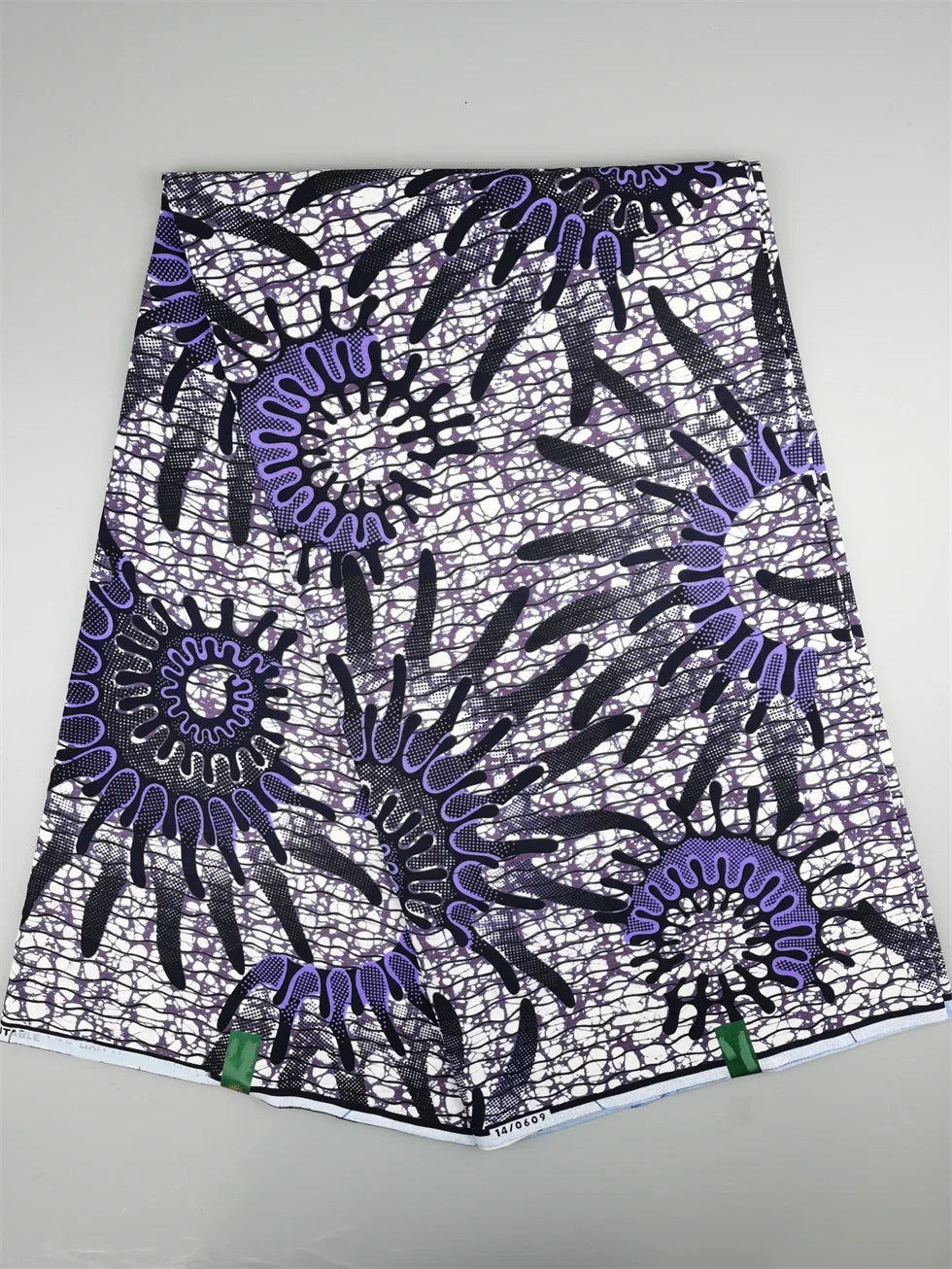 African Wax Fabric - Cotton Nigerian Ankara Batik Block Print Sewing Cloth