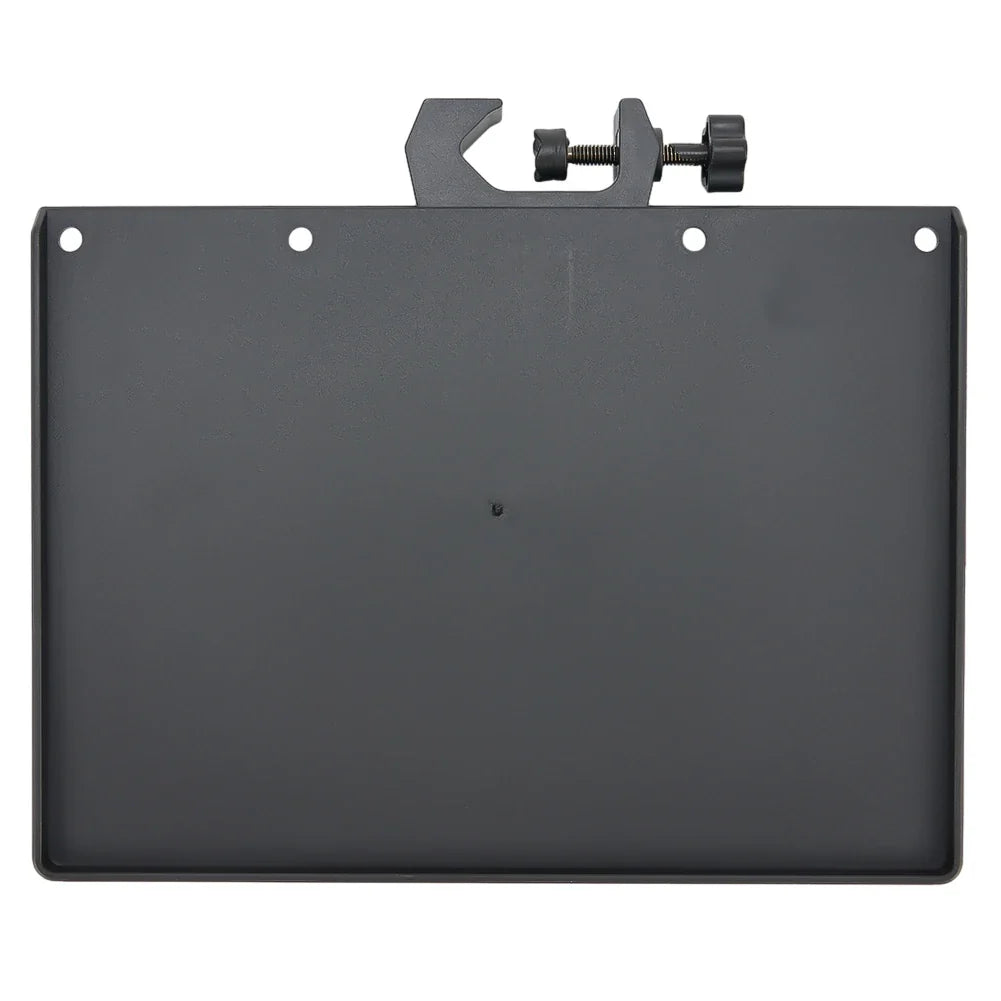 Universal Sound Card Tray for Microphone Stand - Clip for Tripod Bracket, Live Broadcast Microphone Rack Holder