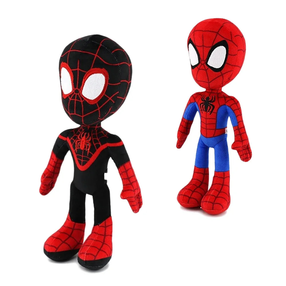 30cm Marvel Avengers Spider-Man Plush Toy - Anime Cartoon Figure, Kawaii Cute Stuffed Doll, Ideal Child's Christmas Gift