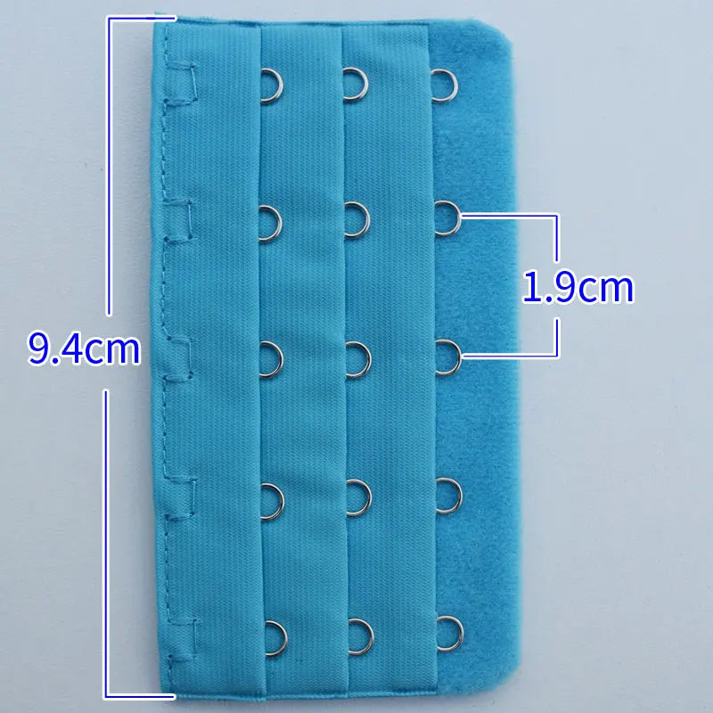 2PCS/4PCS Strap Extender Set – 3-Hook, 5-Row Adjustable Candy Color Bra Extenders for Women