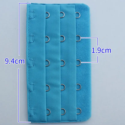 2PCS/4PCS Strap Extender Set – 3-Hook, 5-Row Adjustable Candy Color Bra Extenders for Women