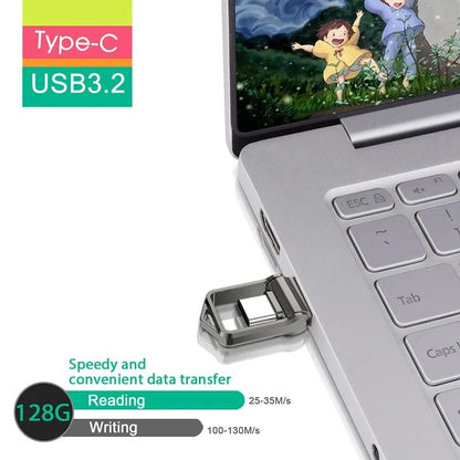 2TB USB Flash Drive — High-Speed Dual-Use Type-C Memory Stick for Mobile & PC (1TB/512GB Options, 2025)