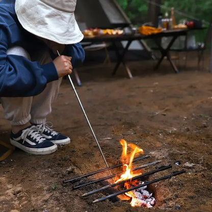 Collapsible Camping Blow Fire Tube - High-Efficiency Blowpipe for Outdoor, Beach, and Garden Fire Starting