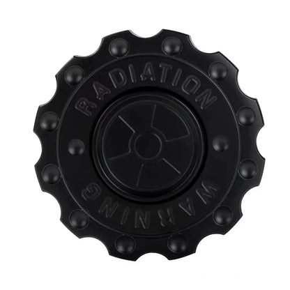 Radiation Warning Fidget Slider Spinner – EDC Gear Hand Clicker for ADHD & Stress Relief