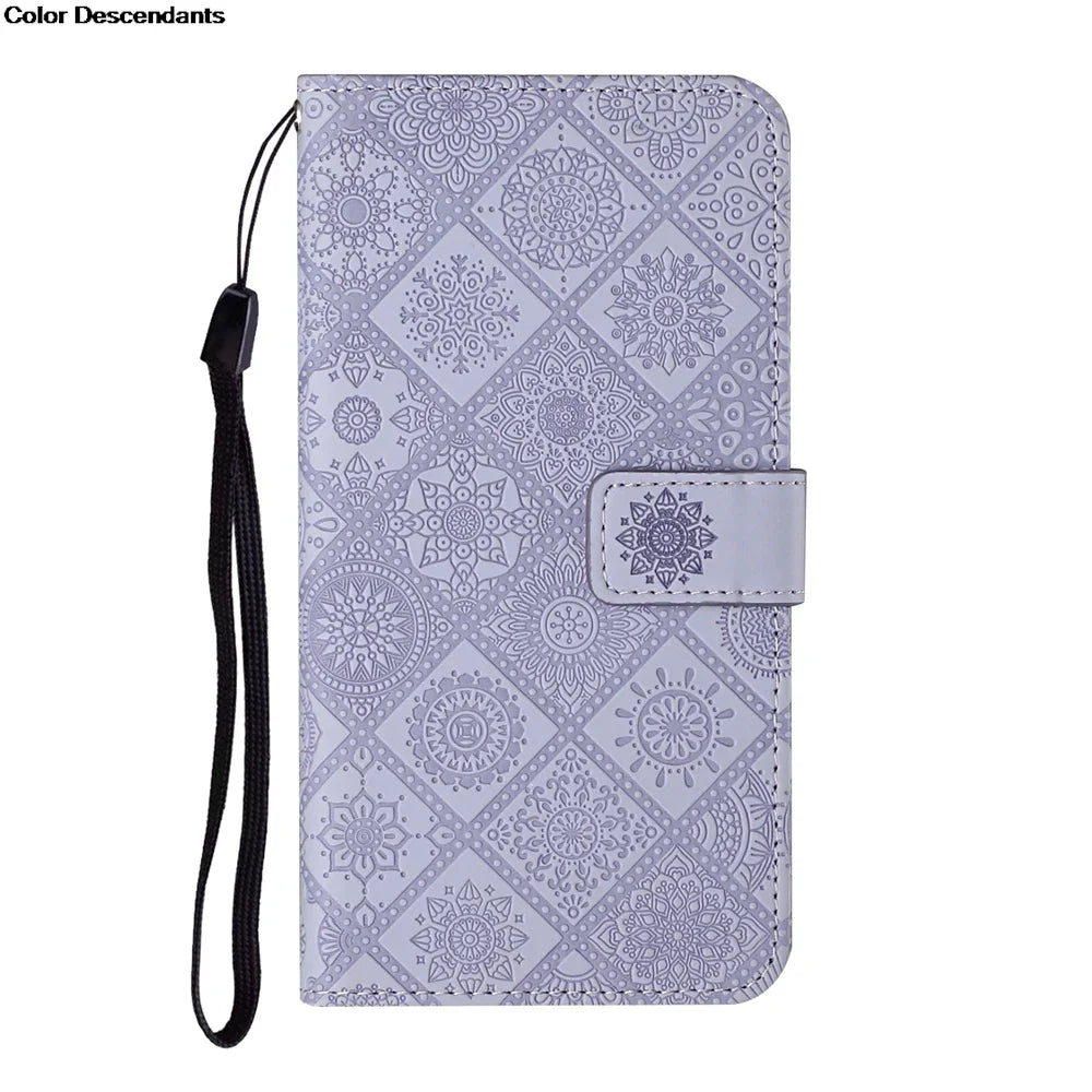 Flip Leather Wallet Case for Redmi Note & Redmi Series (Note 13–9, 4G/5G) – Card Holder Stand Book Cover
