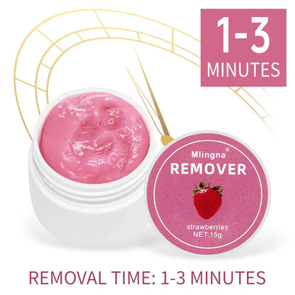 15g Eyelash Glue Remover Cream — Professional Korean Makeup Tool for Lash Extension Removal
