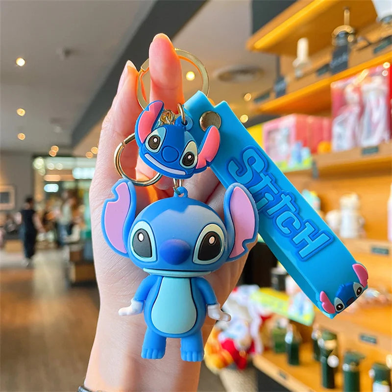 Kawaii Anime Disney Toy Story Keychain – Cartoon Doll Pendant Keyring for Kids, Personalized Gift