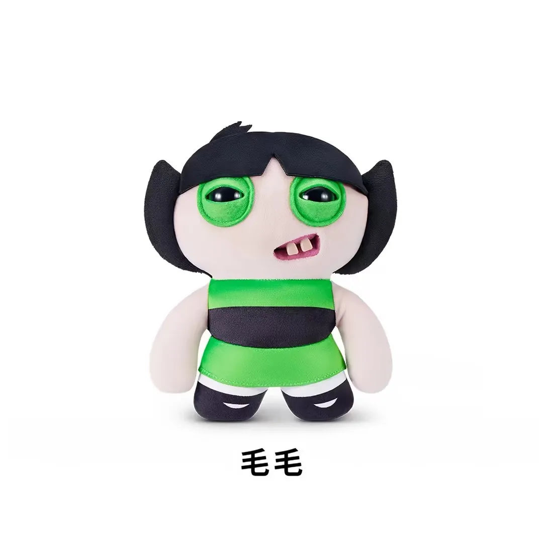 Funny Fangs Monster Plush Toy - Soft Fluffy Cartoon Stuffed Doll & Collectible Gift