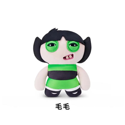 Funny Fangs Monster Plush Toy - Soft Fluffy Cartoon Stuffed Doll & Collectible Gift
