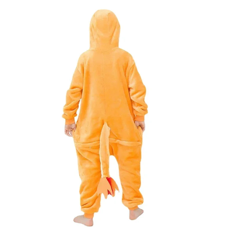TAKARA TOMY Pokémon Kids Onesie - Jigglypuff, Pikachu, Gengar, Snorlax & Bulbasaur Cosplay Pajamas