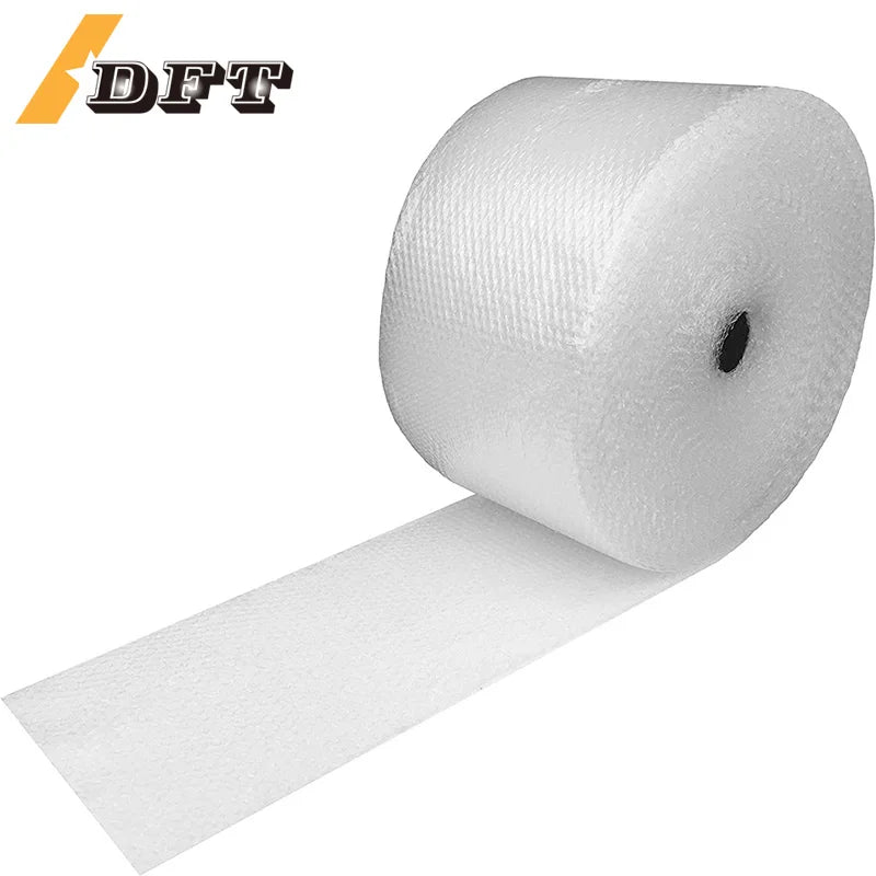 Bubble Wrap Film Roll – Shockproof Foam Packing Bag, Double-Layer Cushioning for Fragile Items & Logistics Protection