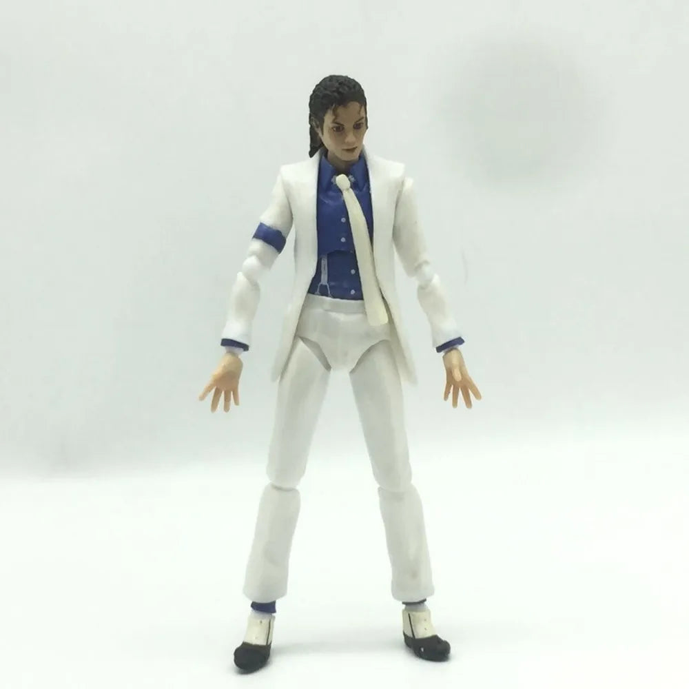 Michael Jackson Smooth Criminal Action Figure — MJ Thriller Moonwalk Model Toy, Joint Movable Collectible, Christmas Gift