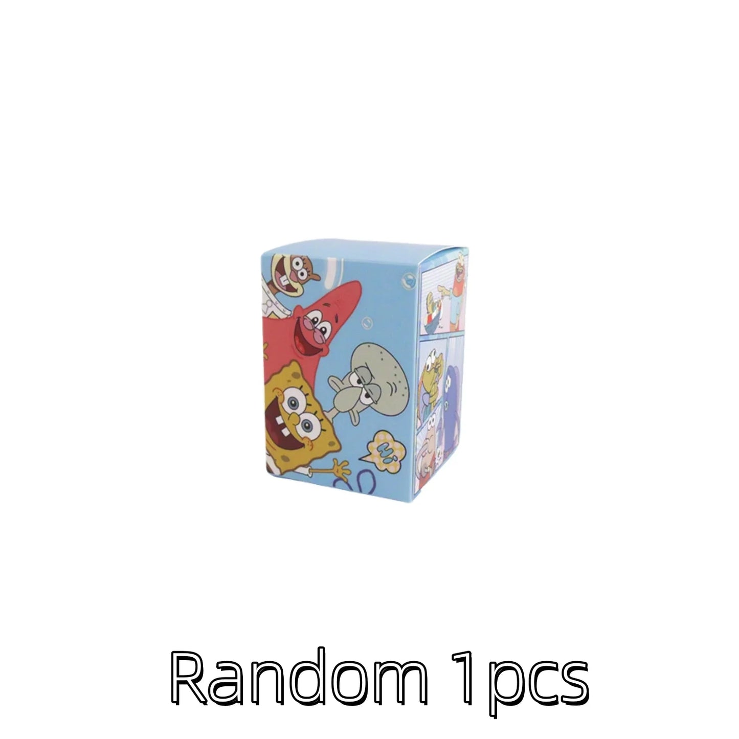 SpongeBob Blind Box Figure - Bikini Bottom Sitting Fish Car Ornament & Cute Desktop Collectible Gift