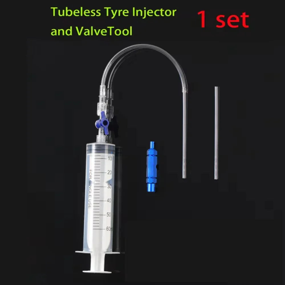 Tubeless Tyre Injector RL225 — Bicycle Sealant Injection Tool for MTB & Road Bikes