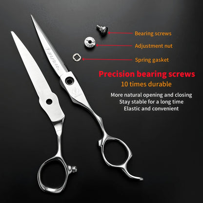 HISADA Professional Hairdressing Scissors – 6.0 Inch VG10 Barber Scissors for Salon Hair Cutting