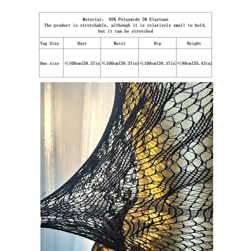 Women’s Fishnet Cover Up Dress – Hollow Out Summer Beachwear Sexy Hollow Knit Holiday Swim Cover Up