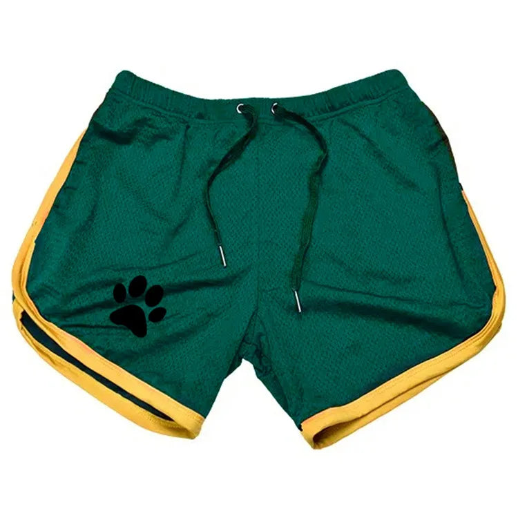 Men’s Breathable Mesh Fitness Shorts - Loose Summer Running & Jogging Sports Shorts