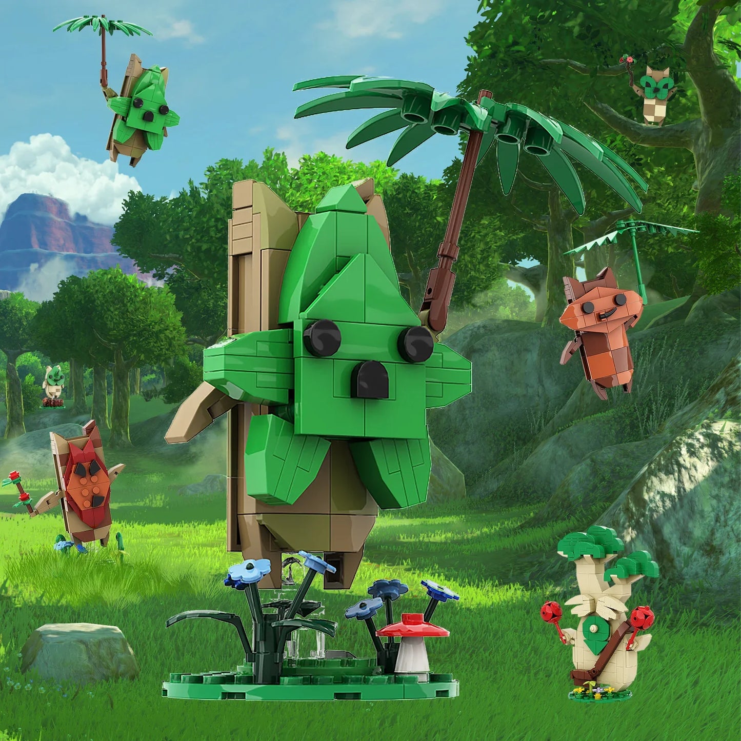 Korok Building Sets – Yahaha Figure Creative Blocks Toy for Kids & Adults