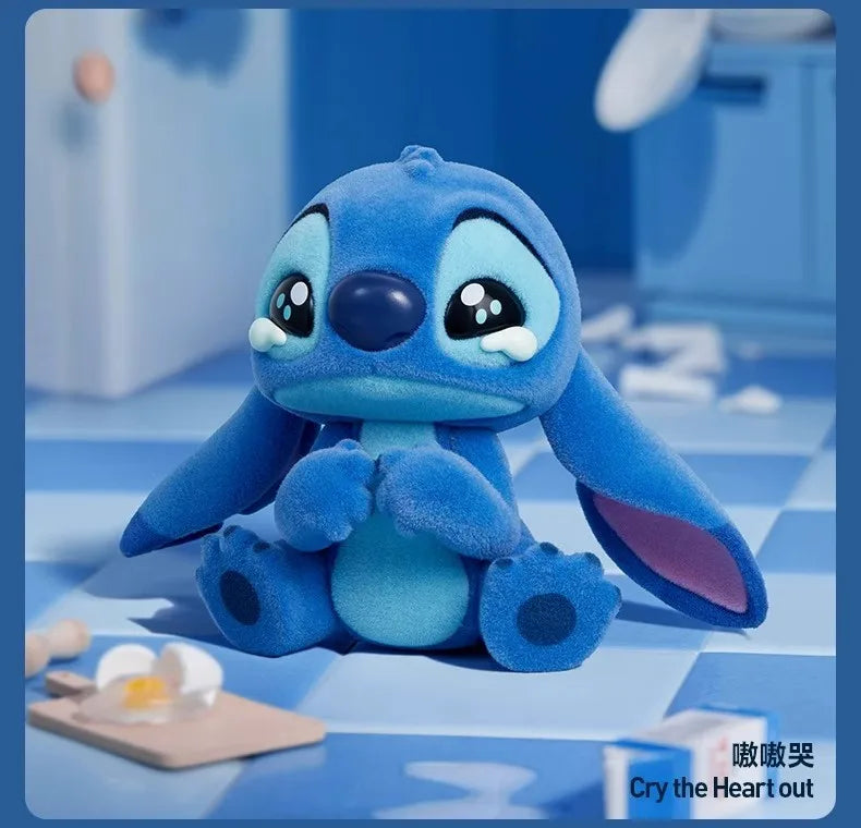 Original Pop Mart Stitch Little Emotion Series Blind Box – Stitch & Lilo Anime Figure, Mystery Box Collectible, Trendy Room Decor & Gift