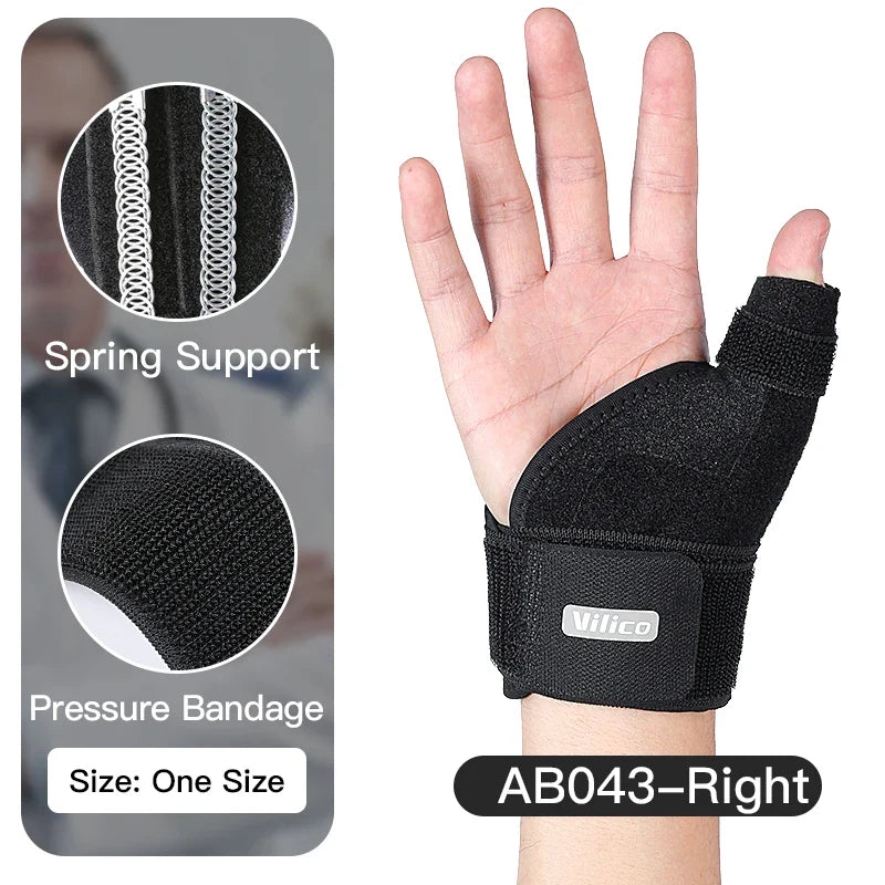 Flexible Wrist & Thumb Support Brace – Breathable Splint for Tendonitis, Arthritis, Left & Right Hand Protection