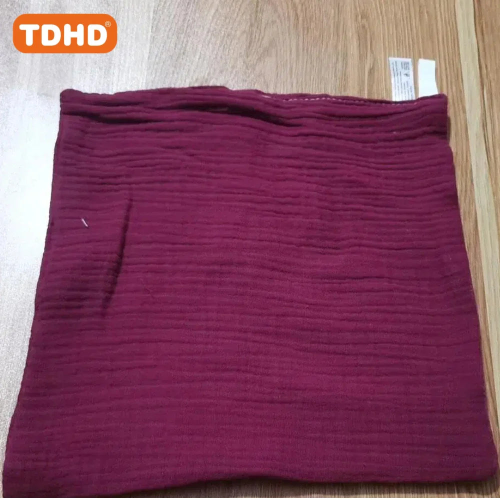 TDHD 5PCS Baby Towels – Soft Cotton Muslin Squares for Newborns, Infant Hand, Bath, Shower, and Face Use