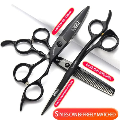 SHARONDS Professional Hairdressing Scissors – 440C Japanese Steel Barber Shears for Salon & Home Use