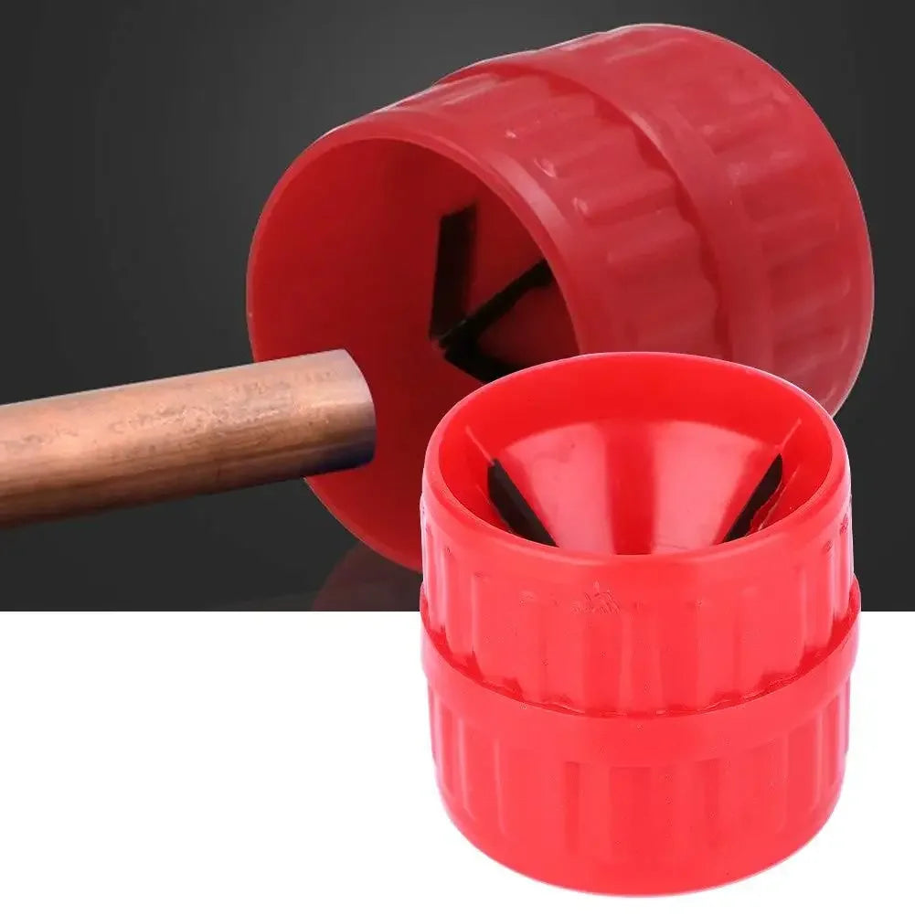 Metal Tube Deburring Tool – Brass Pipe Chamfering Burrs Remover & Reamer, Heavy-Duty Metal Cleaning Tool