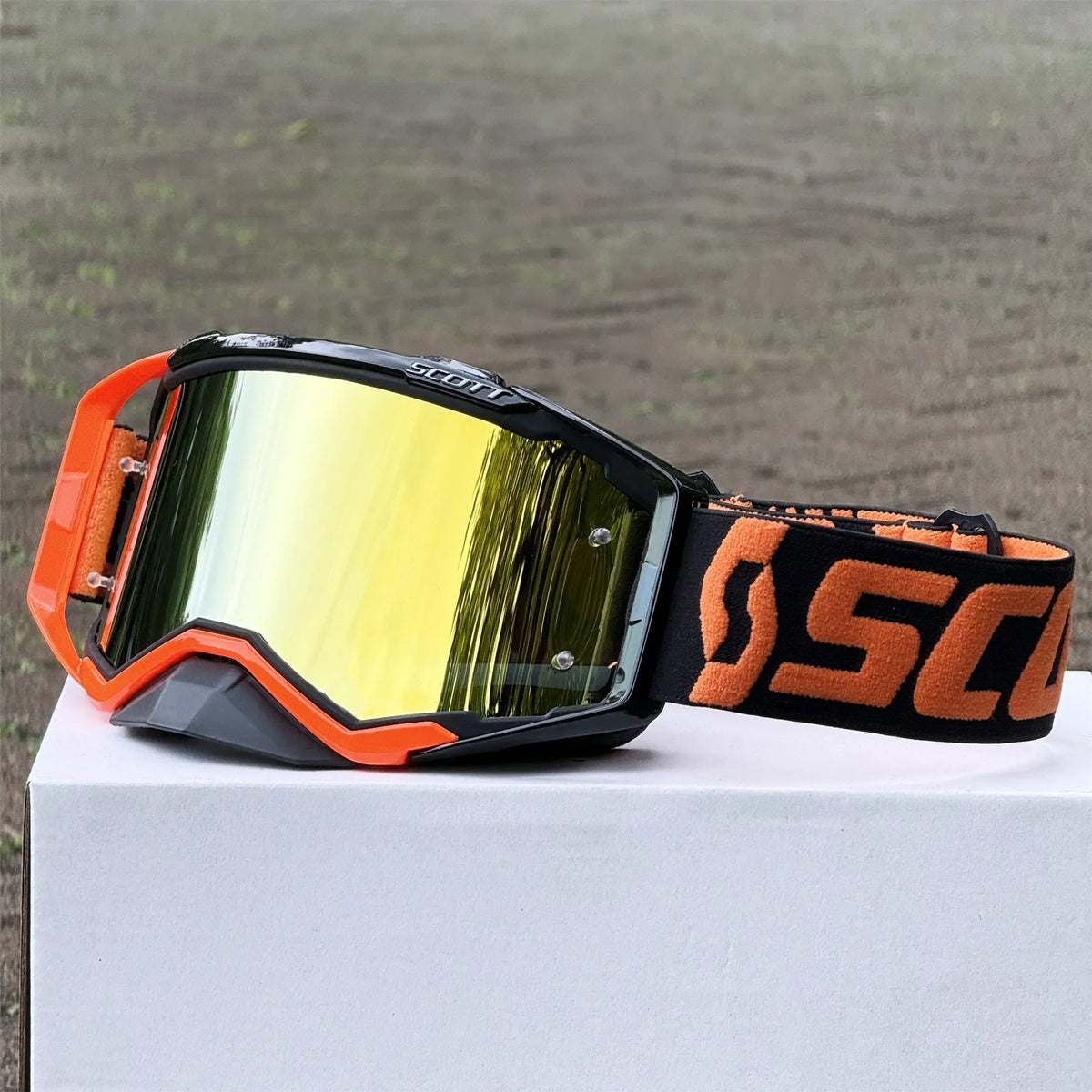 Motorcycle Riding Goggles UV400 – Dirt Bike & Cycling Glasses for Men, MTB & MX Off-Road Protection Eyewear Accessories