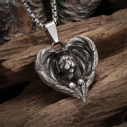 Gothic Skull Jesus Cross Necklace – Punk Catholic Amulet Jewelry for Men, Religious Pendant