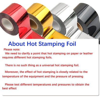 Electric Heated Foil Stamping Pen Kit for Leather Craft – Hot Foil Applicator Tool for DIY Handmade Embossing