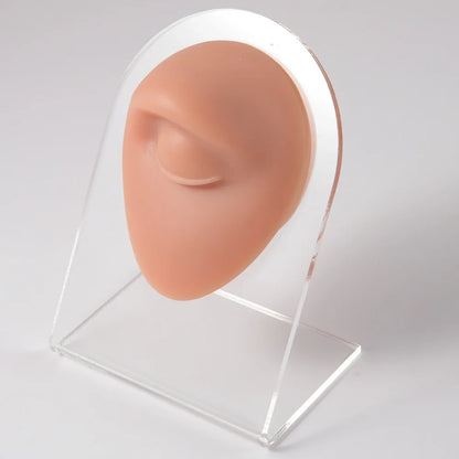 Soft Silicone 1:1 Simulation Body Piercing Practice Model – Ear, Nose, Navel & Nipple Display Stand for Jewelry Training & Teaching Accessories
