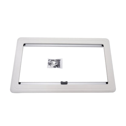 Aluminum RV Hinged Push-Out Window – Caravan & Camper Trailer Accessory, 900x500mm / 450x500mm
