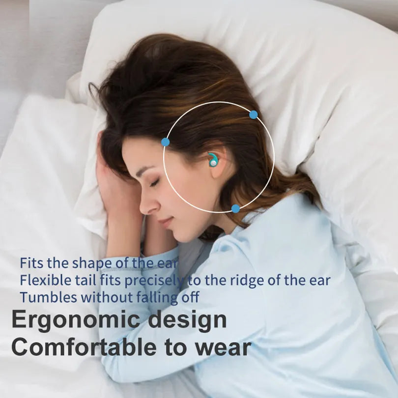 1 Pair Soft Sleeping Ear Plugs - Noise Reduction, Waterproof Earplugs for Comfortable Sleep, Ideal for Snoring and Sound Blocking