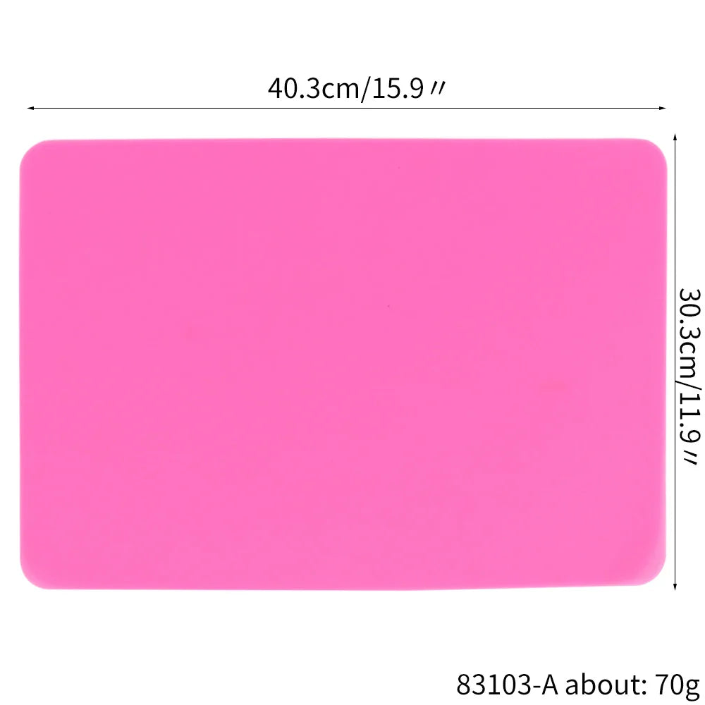Silicone Table Protector Placemat 40x60cm – Heat Resistant, Waterproof, Non-Slip Mat for Kids Crafts & Kitchen Counter