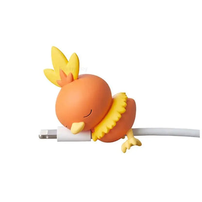 Anime USB Cable Bite Protective Case – Pikachu, Eevee, Jigglypuff Cute Cartoon Figure Charger Cable Cover Gift