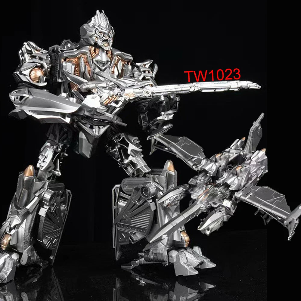 Baiwei Shockwave Transformation Toys – Sentinel Prime TW1024, Ironhide TW1026 & Bumblebee TW1025 Robot Figures TW1028/TW1030