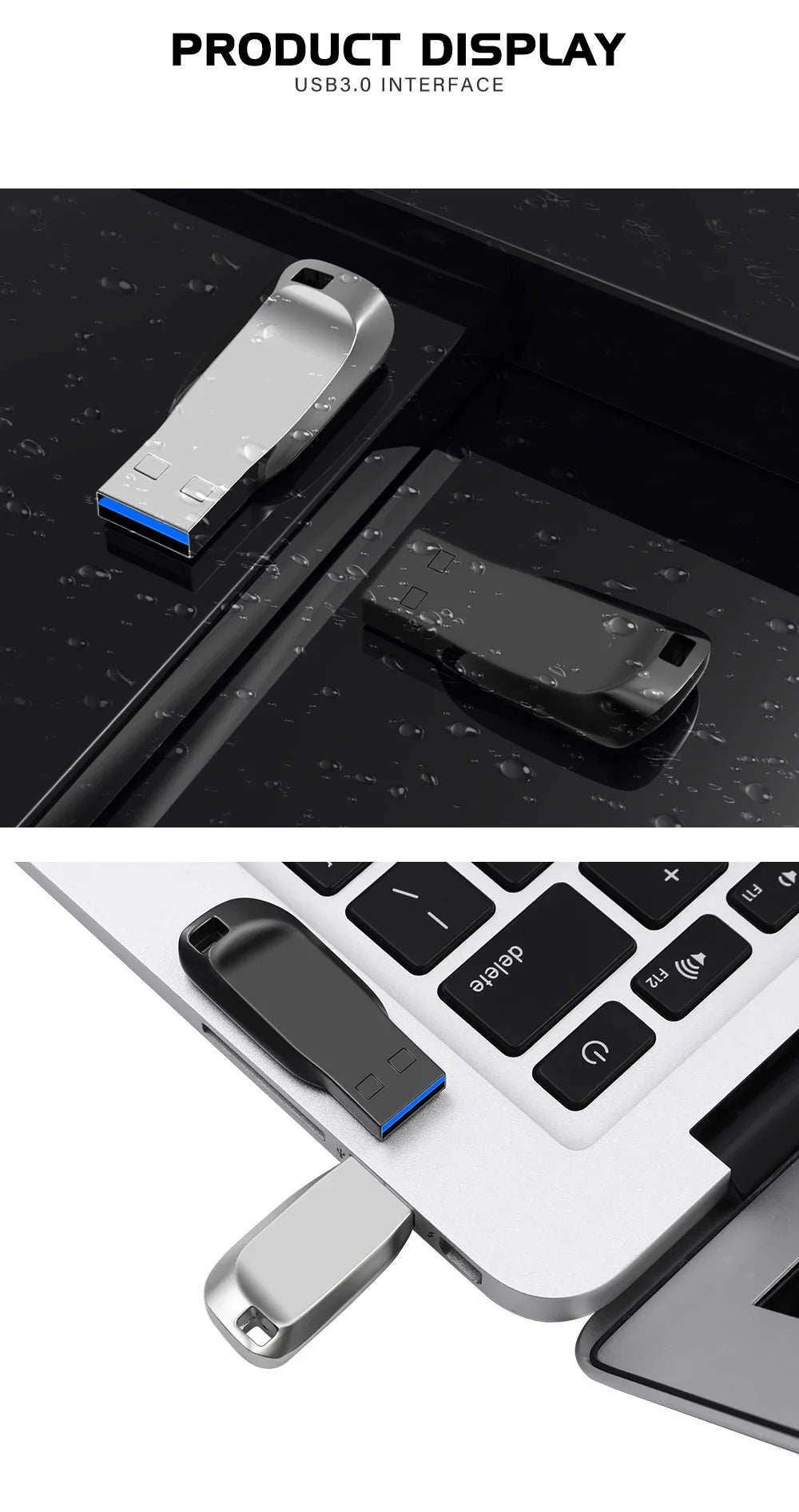 High-Speed USB 3.0 Flash Drive – 16GB to 128GB Pen Drive Memory Stick